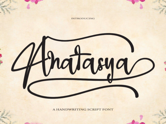 Anatasya: A Sweet Handwritten Font for Web Design