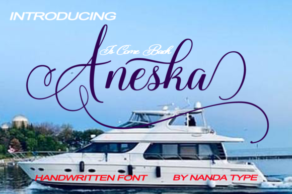 Aneska Font for Modern Branding and Digital Creativity