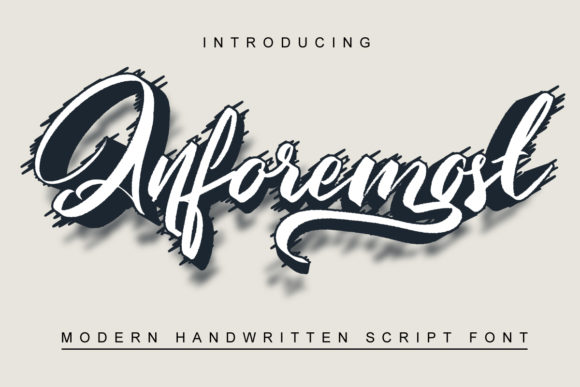 Anforemost Script Font Review