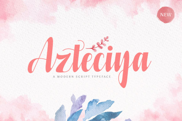 Azteciya: A Handwritten Font for Modern Branding