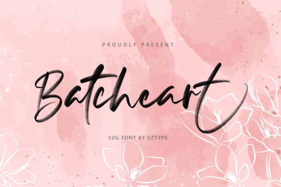 Batcheart: A Chic Font for Elevating Your Brand’s Visual Identity