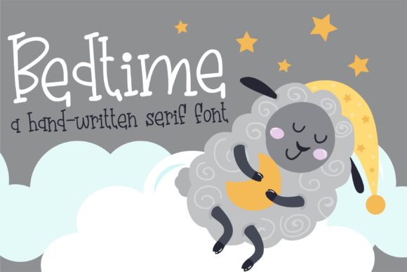 Bedtime: A Playful Font for Handmade Creations