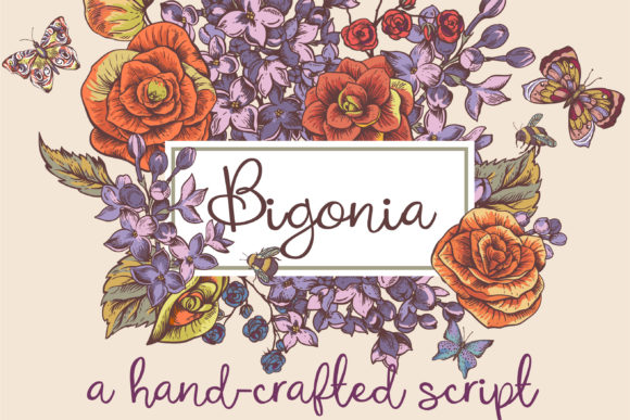 Bigonia: A Handwritten Font for Editorial Design