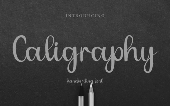 Caligraphy Font for Editorial Design and Content Creation