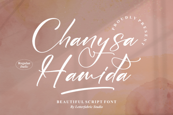 Chanysa Hamida: A Chic Script Font for Campaign Creativity