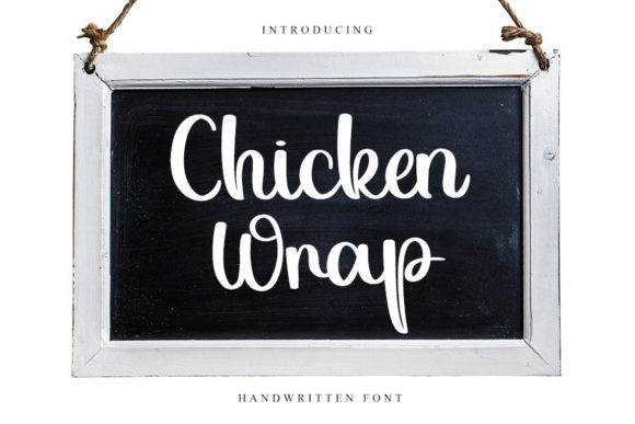 Chicken Wrap Font for Professional Branding