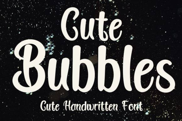 Cute Bubbles Font for Eye-Catching Campaigns