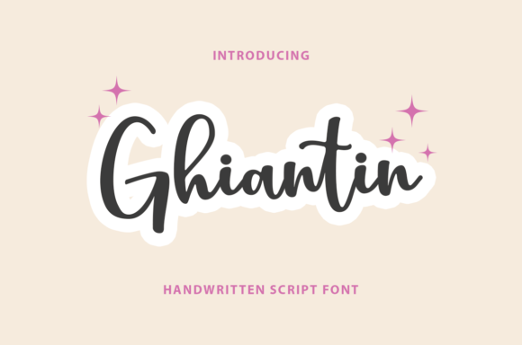 Ghiantin: A Sophisticated Font for Professional Branding