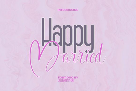 Happy Married Font for a Polished Brand Touch