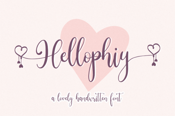 Hellophiy: A Chic Handwritten Font for Modern Branding
