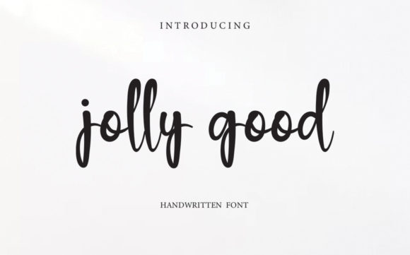 Jolly Good Font for Modern Web Design