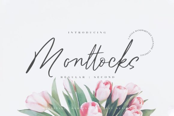 Monttocks: A Stylish Script Font for Your Brand