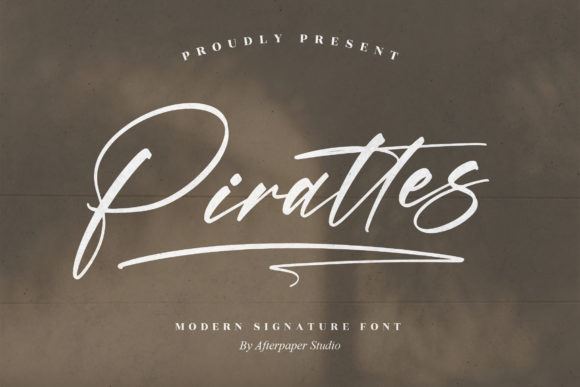 Pirattes Font for Branding Projects