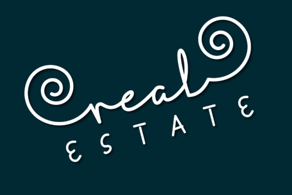 Real Estate Font for Handmade Creations
