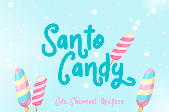 Santo Candy: The Script Font That Elevates Campaign Design