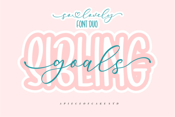 Sibling Goals Font for Modern Web Design