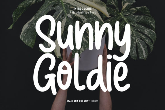 Sunny Goldie: A Handwritten Font with Personality
